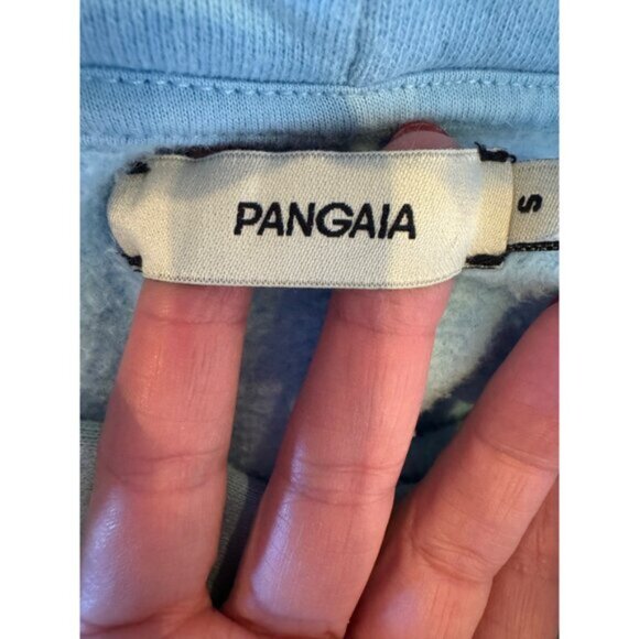 Pangaia Hoodie Women‎ Small Blue 365 Heavyweight Hoodie Streetwear Athleisure - Picture 8 of 11
